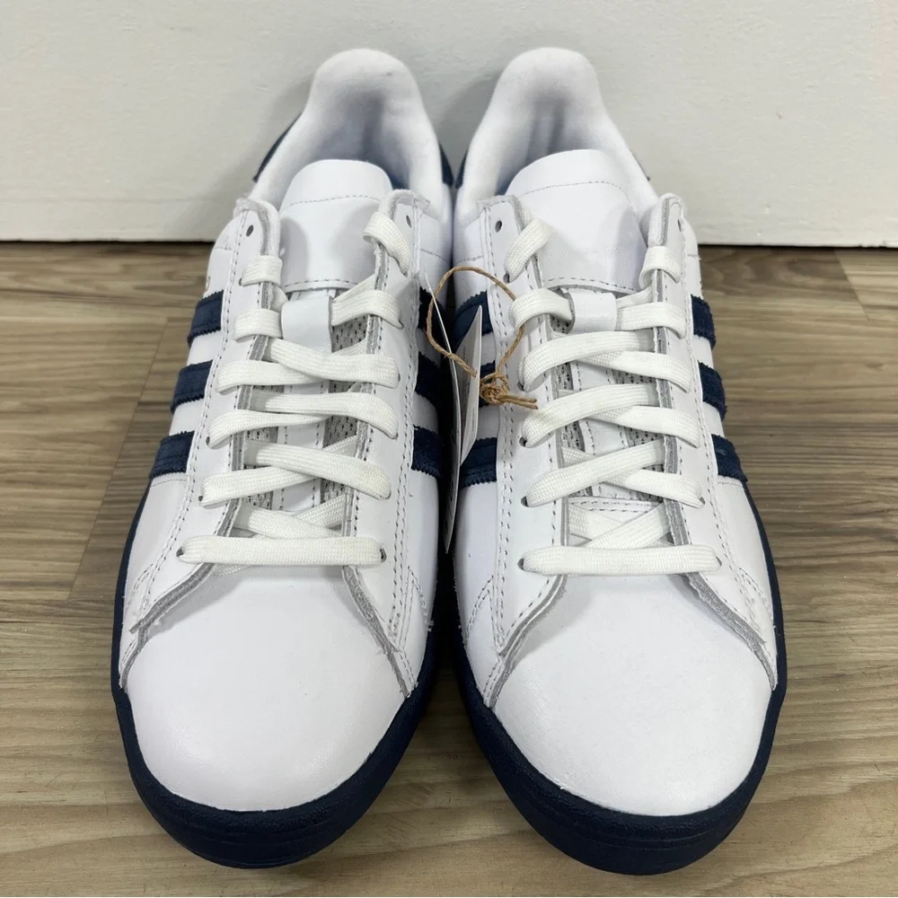Adidas Campus ADV Mirrored Lines White Navy Blue Shoes Men's Size 9 HP9104 NWOB - Picture 2 of 6